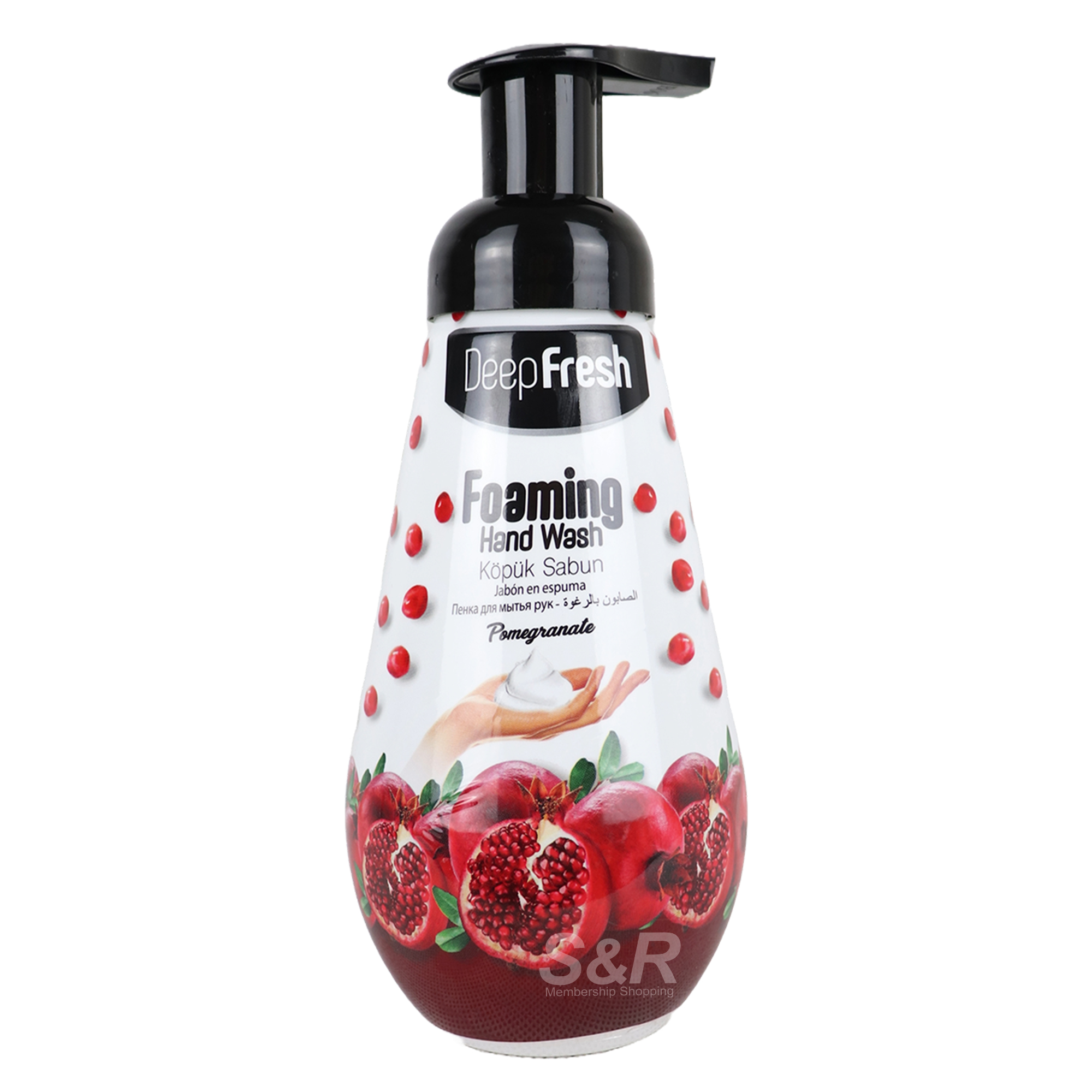 Deep Fresh Foaming Hand Wash Pomegranate 400mL